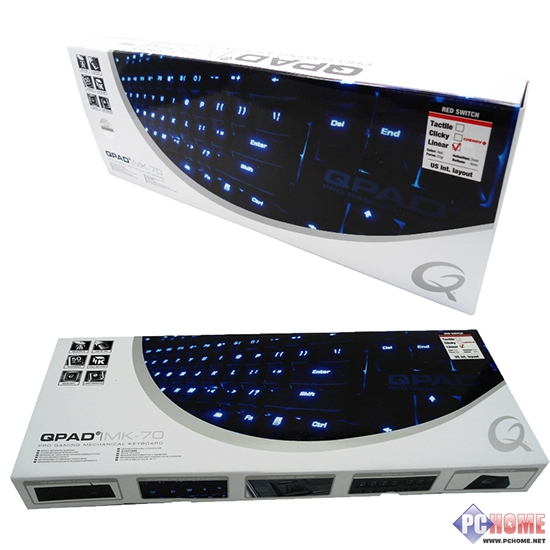 高品质入门 QPAD MK-70机械键盘上市